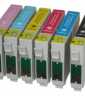 FENIX komplet kartuÅ¡ E-T0801, E-T0802, E-T0803, E-T0804, E-T0805, E-T0806 za Epson Stylus Photo R265, R285, R360, RX560, RX585, RX685, PX700W, PX800FW  tiskalnik, kartusa, laser, polnilo, trgovina, foto papir, pisarniski material
