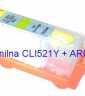 FENIX C-CLI521Y ARC kartuša brez črnila z auto reset čipom ( ARC ) - polnilna  tiskalnik, kartusa, laser, polnilo, trgovina, foto papir, pisarniski material