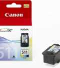 Canon CL-511 barvna ( CL511 ) originalna kartuša 9ml za Canon Pixma MP240, MP250, MP260, MP270, MP280, MP480, MP490, MP492, MP495, MX320, MX330, MX340, MX350, iP2700, iP2702  tiskalnik, kartusa, laser, polnilo, trgovina, foto papir, pisarniski material